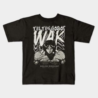 Gaolang Wongsawat - KENGAN - ASHURA - OMEGA - Manga Anime Design Vintage Kids T-Shirt